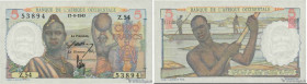 Country : FRENCH WEST AFRICA (1895-1958) 
Face Value : 5 Francs 
Date : 17 août 1943 
Period/Province/Bank : Banque de l'Afrique Occidentale 
Catalogu...