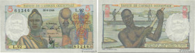 Country : FRENCH WEST AFRICA (1895-1958) 
Face Value : 5 Francs 
Date : 29 juin 1949 
Period/Province/Bank : Banque de l'Afrique Occidentale 
Catalogu...