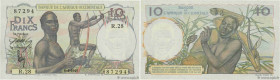 Country : FRENCH WEST AFRICA (1895-1958) 
Face Value : 10 Francs 
Date : 06 janvier 1948 
Period/Province/Bank : Banque de l'Afrique Occidentale 
Cata...
