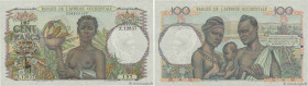 Country : FRENCH WEST AFRICA (1895-1958) 
Face Value : 100 Francs 
Date : 02 octobre 1951 
Period/Province/Bank : Banque de l'Afrique Occidentale 
Cat...