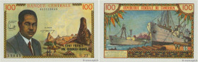 Country : CAMEROON 
Face Value : 100 Francs 
Date : (1962) 
Period/Province/Bank : B.C.E.A.E.C. - Banque Centrale 
Department : République Fédérale du...