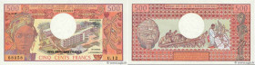Country : CAMEROON 
Face Value : 500 Francs 
Date : 01 juin 1981 
Period/Province/Bank : B.E.A.C. 
Department : République Unie du Cameroun 
Catalogue...