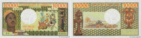 Country : CAMEROON 
Face Value : 10000 Francs 
Date : (1978) 
Period/Province/Bank : B.E.A.C. 
Department : République Unie du Cameroun 
Catalogue ref...
