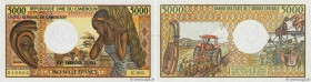 Country : CAMEROON 
Face Value : 5000 Francs 
Date : (1981) 
Period/Province/Bank : B.E.A.C. 
Department : République Unie du Cameroun 
Catalogue refe...