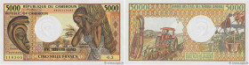 Country : CAMEROON 
Face Value : 5000 Francs 
Date : (1984) 
Period/Province/Bank : B.E.A.C. 
Department : République du Cameroun 
Catalogue reference...