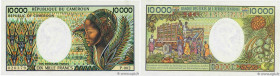 Country : CAMEROON 
Face Value : 10000 Francs 
Date : (1984) 
Period/Province/Bank : B.E.A.C. 
Department : République du Cameroun 
Catalogue referenc...