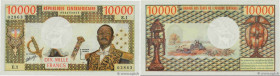 Country : CENTRAL AFRICAN REPUBLIC 
Face Value : 10000 Francs 
Date : (1975) 
Period/Province/Bank : B.E.A.C. 
Department : République Centrafricaine ...