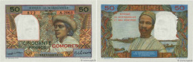 Country : COMOROS 
Face Value : 50 Francs 
Date : 1963 
Period/Province/Bank : Banque de Madagascar et des Comores 
Catalogue reference : P.2b2 
Alpha...
