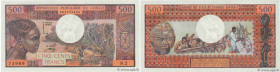 Country : CONGO 
Face Value : 500 Francs 
Date : (1974) 
Period/Province/Bank : B.E.A.C. 
Department : République Populaire du Congo 
Catalogue refere...