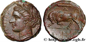 SICILY - SYRACUSE
Type : Litra 
Date : c. 275 - 269/265 AC. 
Mint name / Town : Syracuse, Sicile 
Metal : bronze 
Diameter : 20  mm
Orientation dies :...