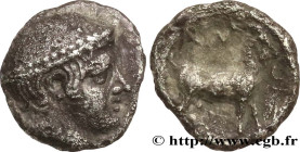 THRACE - AINOS
Type : Diobole 
Date : c. 427/426 - 425/424 AC. 
Mint name / Town : Aenos (Ainos) 
Metal : silver 
Diameter : 8,5  mm
Orientation dies ...