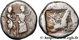 MACEDONIA - LETE
Type : Statère 
Date : c. 500-480 AC. 
Mint name / Town : Lete, Macédoine 
Metal : silver 
Diameter : 20,5  mm
Weight : 9,47  g.
Rari...