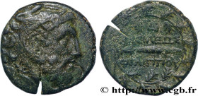 MACEDONIA - MACEDONIAN KINGDOM - PHILIP V
Type : Unité 
Date : c. 215 - 206/205 AC. 
Mint name / Town : Amphipolis, Macédoine 
Metal : bronze 
Diamete...