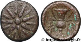 EPEIROS- KORKYRA - KORKYRA
Type : Unité 
Date : c.300-229 AC. 
Mint name / Town : Corcyre, Corcyra 
Metal : copper 
Diameter : 14,5  mm
Orientation di...