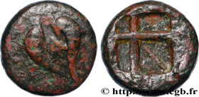 AEGINA - AEGINA ISLAND - AEGINA
Type : Demi-unité 
Date : c. 350-338 AC. 
Mint name / Town : Égine, Aegina 
Metal : copper 
Diameter : 11,5  mm
Orient...
