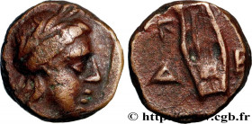 CYCLADES - DELOS ISLAND - DELOS
Type : Demi-unité 
Date : c. 220-166 AC. 
Mint name / Town : Cyclades, Délos 
Metal : copper 
Diameter : 9,5  mm
Orien...