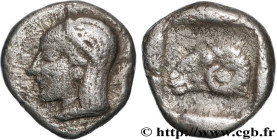 ELLIS ISLANDS - KEPHALLENIA - KRANION
Type : Trihemiobole 
Date : c. 480-400 AC. 
Mint name / Town : Cranion, Céphallénie 
Metal : silver 
Diameter : ...