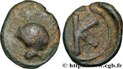 ELLIS ISLANDS - KEPHALLENIA - KRANION
Type : Unité 
Date : c. 400-300 AC. 
Mint name / Town : Cranion, Céphallénie 
Metal : bronze 
Diameter : 15,5  m...