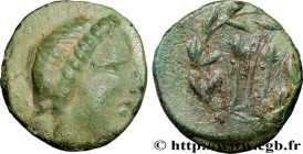 ELLIS ISLANDS - ZAKYNTHOS
Type : Unité 
Date : c. 200-100 AC. 
Mint name / Town : Zakynthos 
Metal : copper 
Diameter : 16,5  mm
Orientation dies : 1 ...