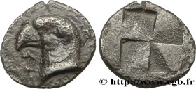 AIOLIS - CYME
Type : Hemiobole 
Date : c. 450 AC. 
Mint name / Town : Cymé, Éolide 
Metal : silver 
Diameter : 8  mm
Weight : 0,48  g.
Rarity : R2 
Ob...