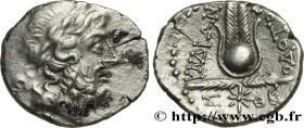 CARIA - MYNDOS
Type : Drachme 
Date : c. 150-75 AC. 
Mint name / Town : Myndos 
Metal : silver 
Diameter : 16,5  mm
Orientation dies : 12  h.
Weight :...