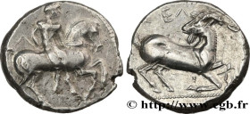 CILICIA - KELENDERIS
Type : Statère 
Date : c. 425-400 AC. 
Mint name / Town : Célendéris 
Metal : silver 
Diameter : 20  mm
Orientation dies : 12  h....