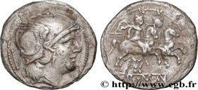ROMAN REPUBLIC - ANONYMOUS
Type : Quinaire 
Date : c. 211-210 AC. 
Mint name / Town : Italie 
Metal : silver 
Millesimal fineness : 950  ‰
Diameter : ...