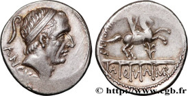 MARCIA
Type : Denier 
Date : 56 AC. 
Mint name / Town : Rome 
Metal : silver 
Millesimal fineness : 950  ‰
Diameter : 18  mm
Orientation dies : 6  h.
...