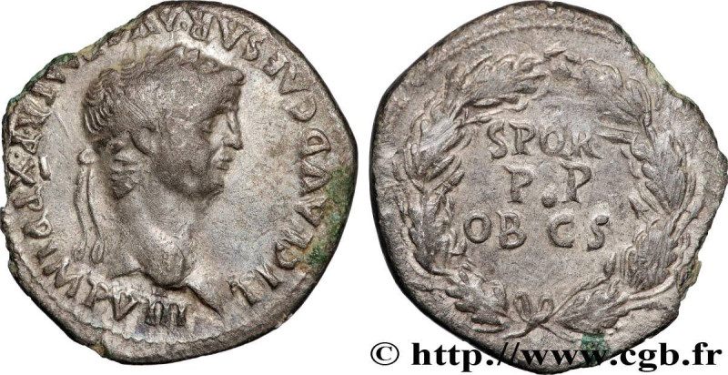 CLAUDIUS
Type : Denier 
Date : 50_51 
Mint name / Town : Lyon 
Metal : fourré si...
