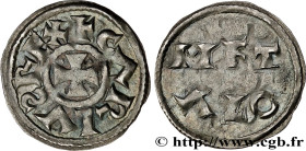 POITOU - COUNTY OF POITOU - COINAGE IMMOBILIZED IN THE NAME OF CHARLES II THE BALD
Type : Denier 
Date : c. 1050-1150 
Date : n.d. 
Mint name / Town :...