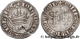 PROVENCE - COUNTY OF PROVENCE - JOANNA OF NAPLES
Type : Gros 
Date : 1369-1372 
Date : n.d. 
Metal : silver 
Millesimal fineness : 917  ‰
Diameter : 2...