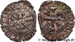 DOMBES - LORDSHIP OF TRÉVOUX - PIERRE II DE / PETER II OF BOURBON
Type : Liard 
Date : circa 1488-1503 
Date : n.d. 
Mint name / Town : Trévoux 
Metal...