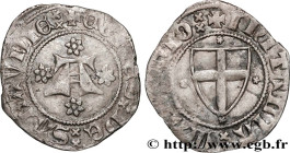 SAVOY - COUNTY OF SAVOY - AMADEUS VI
Type : Double, (doppio di moneta nera), 2e type 
Date : (1349-1350) 
Date : n.d. 
Mint name / Town : Pont-d’Ain 
...