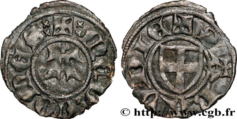SAVOY - COUNTY OF SAVOY - AMADEUS VI
Type : Obole viennoise (ou denier viennois)...