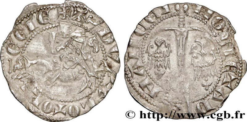 LORRAINE - DUCHY OF LORRAINE - THIÉBAUT II
Type : Quart de gros dit “spadin” 
Da...