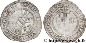 LORRAINE - DUCHY OF BAR - RENÉ I OF ANJOU 
Type : Demi-gros d'argent de Saint-Mihiel 
Date : c. 1422-1431 
Date : s.m. 
Mint name / Town : Saint-Mihie...