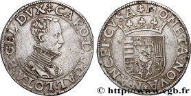 DUCHY OF LORRAINE - CHARLES III THE GREAT DUKE
Type : Teston, buste vieilli, col plat 
Date : n.d. 
Mint name / Town : Nancy 
Metal : silver 
Diameter...
