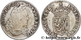 DUCHY OF LORRAINE - LEOPOLD I
Type : Teston 
Date : 1723 
Mint name / Town : Nancy 
Metal : silver 
Diameter : 27  mm
Orientation dies : 6  h.
Weight ...