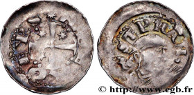 LORRAINE - BISHOPRIC OF METZ - ADALBERO IV
Type : Denier 
Date : n.d. 
Mint name / Town : Metz 
Metal : silver 
Diameter : 16,5  mm
Orientation dies :...