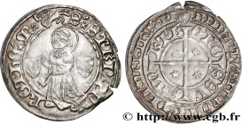 LORRAINE - CITY OF METZ 
Type : Gros au Saint-Étienne agenouillé 
Date : c. 1450 
Date : s.m. 
Mint name / Town : Metz 
Metal : silver 
Diameter : 26 ...