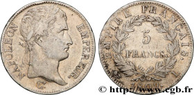 PREMIER EMPIRE / FIRST FRENCH EMPIRE
Type : 5 francs Napoléon Empereur, Empire français 
Date : 1809 
Mint name / Town : Bayonne 
Quantity minted : 21...