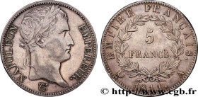 PREMIER EMPIRE / FIRST FRENCH EMPIRE
Type : 5 francs Napoléon Empereur, Empire français 
Date : 1811 
Mint name / Town : Paris 
Quantity minted : 3104...