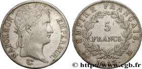 PREMIER EMPIRE / FIRST FRENCH EMPIRE
Type : 5 francs Napoléon Empereur, Empire français 
Date : 1813 
Mint name / Town : Toulouse 
Quantity minted : 2...