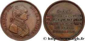 PREMIER EMPIRE / FIRST FRENCH EMPIRE
Type : Monnaie de visite, module de 2 francs, pour Maximilien de Bavière 
Date : 1806 
Quantity minted : --- 
Met...