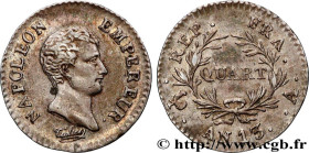 PREMIER EMPIRE / FIRST FRENCH EMPIRE
Type : Quart (de franc) Napoléon Empereur, Calendrier révolutionnaire 
Date : An 13 (1804-1805) 
Mint name / Town...