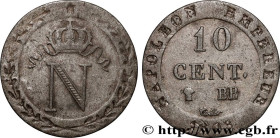 PREMIER EMPIRE / FIRST FRENCH EMPIRE
Type : 10 cent. à l'N couronnée 
Date : 1808 
Mint name / Town : Strasbourg 
Quantity minted : --- 
Metal : billo...