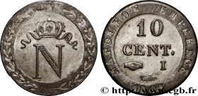 PREMIER EMPIRE / FIRST FRENCH EMPIRE
Type : 10 cent. à l'N couronnée 
Date : 1808 
Mint name / Town : Limoges 
Quantity minted : 1062123 
Metal : bill...