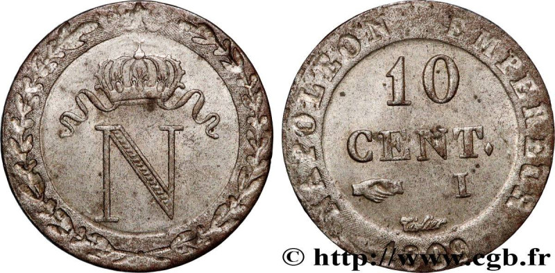 PREMIER EMPIRE / FIRST FRENCH EMPIRE
Type : 10 cent. à l'N couronnée 
Date : 180...