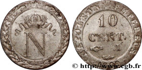 PREMIER EMPIRE / FIRST FRENCH EMPIRE
Type : 10 cent. à l'N couronnée 
Date : 1809 
Mint name / Town : Limoges 
Quantity minted : 3472159 
Metal : bill...
