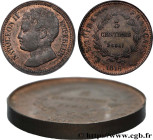 NAPOLEON II
Type : Essai de 3 centimes en bronze 
Date : (1860) 
Date : 1816 
Metal : bronze 
Diameter : 23  mm
Orientation dies : 6  h.
Weight : 7,20...